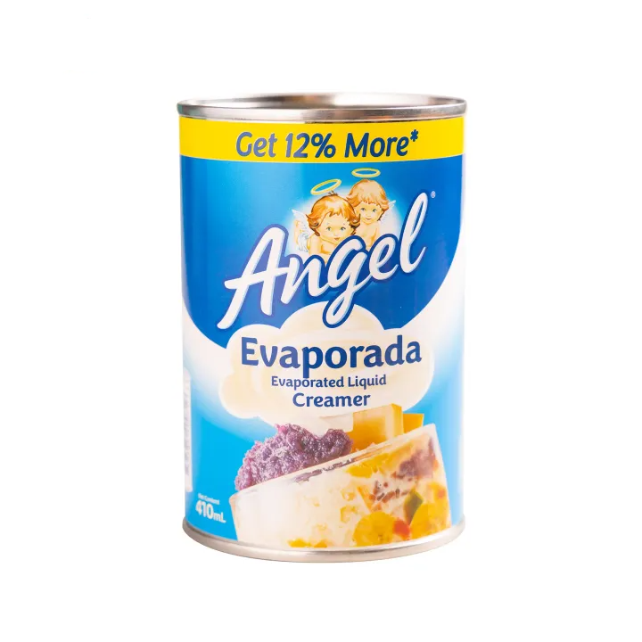 Angel EVAPORATED LIQUID CREAMER 410ml  [ Case of 48pcs ]