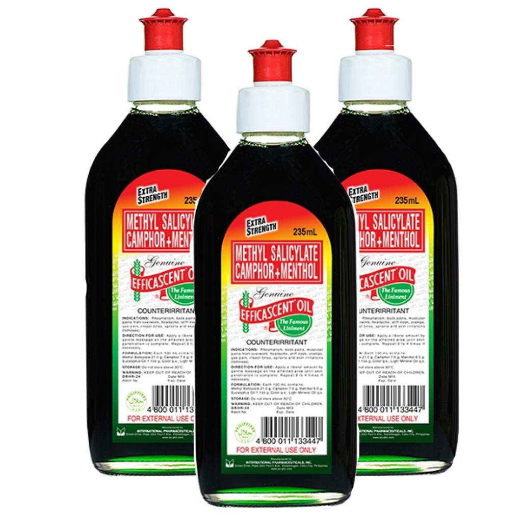 Efficascent Oil Extra Strength (235ML) - 3 BOTTLES