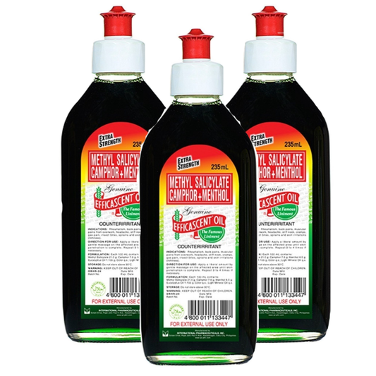 Efficascent Oil Extra Strength (235ML) - 3 BOTTLES