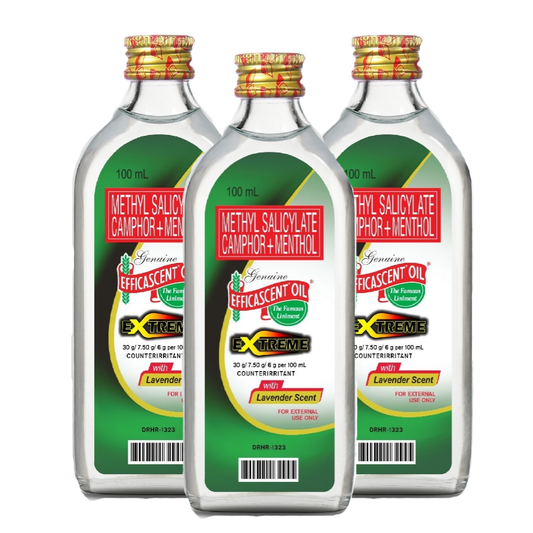 Efficascent Oil Extreme (100ML) - 3 BOTTLES