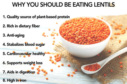 EasyCook  RED LENTILS [400G]