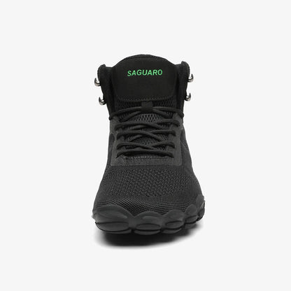 Saguaro Vitality V Barefoot Minimalist Hiking Shoes - BLACK
