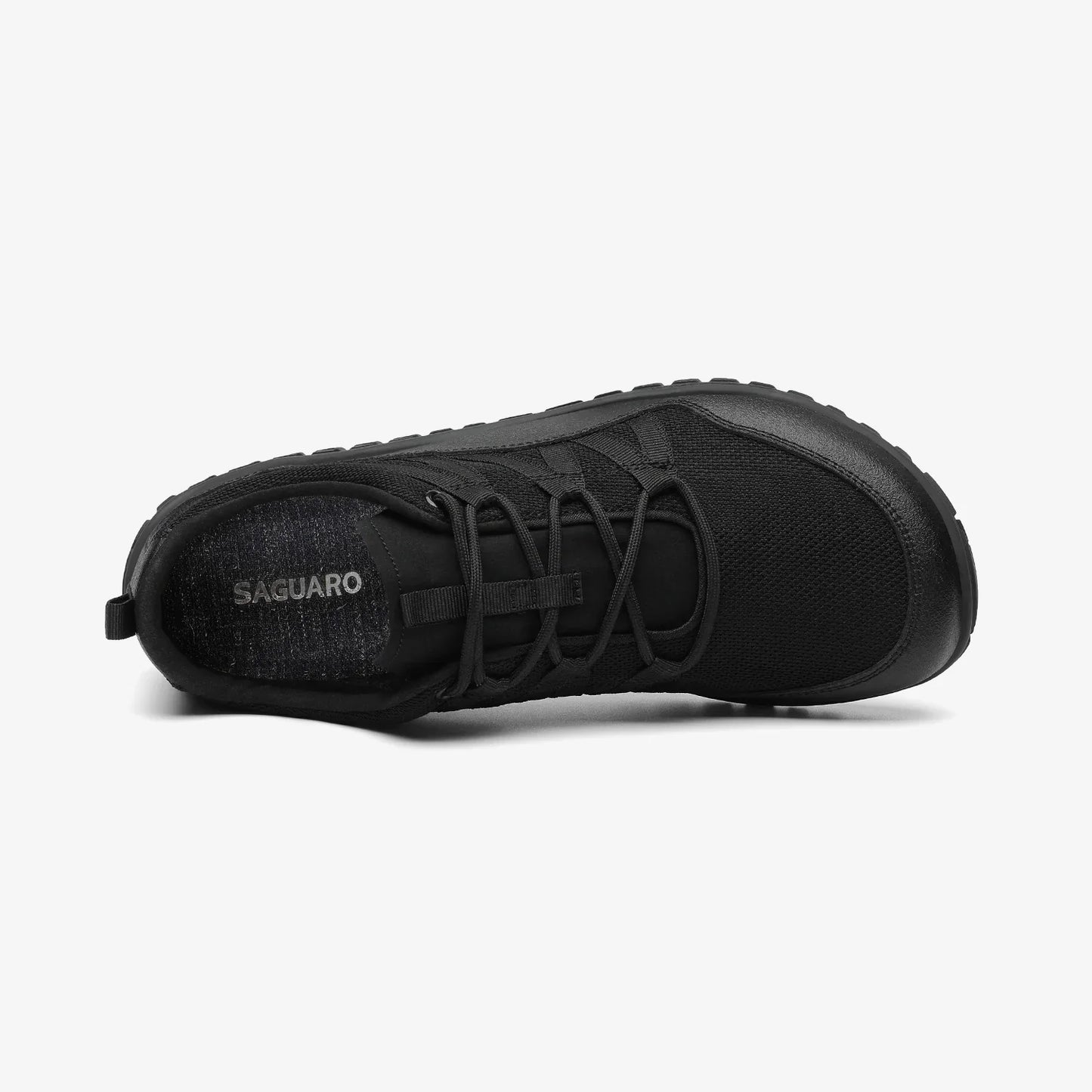 Saguaro FORESTEP I Barefoot Quick Drying Minimalist Hiking Shoes - BLACK