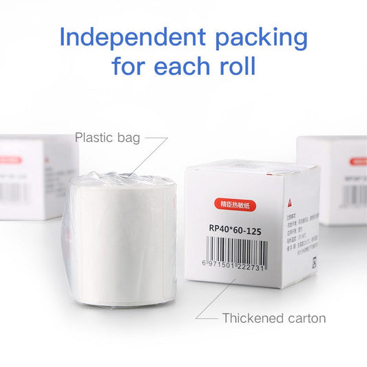 NIIMBOT [ B21/B1/B3S ] Printable Thermal Label Sticker Paper - White 20-50mm