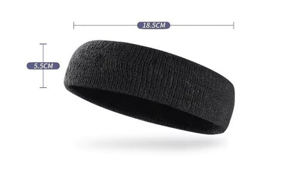 Aolikes 2106 Sweat-Absorbing Compression Running Headband