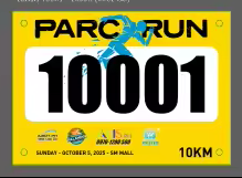 Customized Running Bibs - Waterproof and Sweat Resistant Tyvek Paper