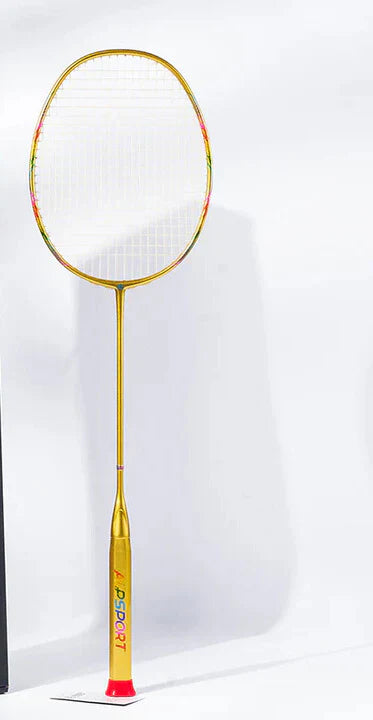 ALPSPORT ALP BBQ2.0 8U Badminton Racket 24-30Lbs [Super Light Titanium Alloy 100% Full Carbon Fiber] - 1PC