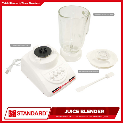 STANDARD Blender Glass Jar 1.5L - SJB-1.5