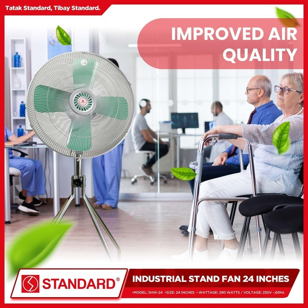 STANDARD Industrial Fan 24″  (Metal Blade) SHW-24