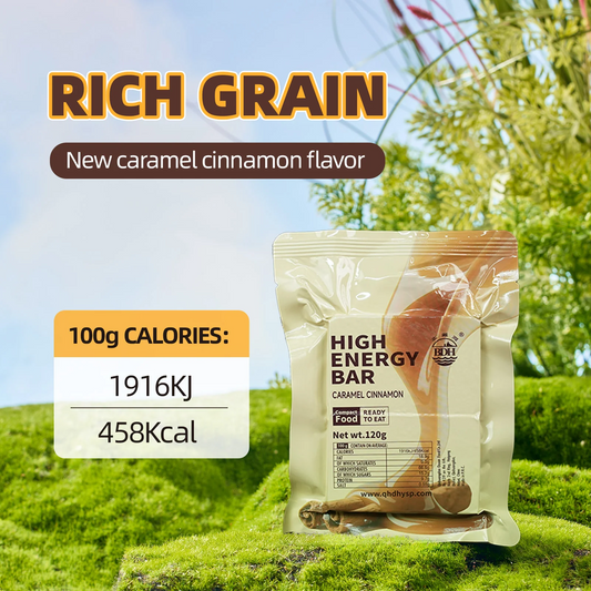 High Energy Bar 120g Exp. Date 2045 - CARAMEL CINNAMON