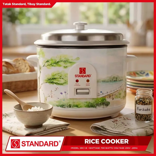 STANDARD Rice Cooker (1.8L/10 Cups) - SRC-1.8
