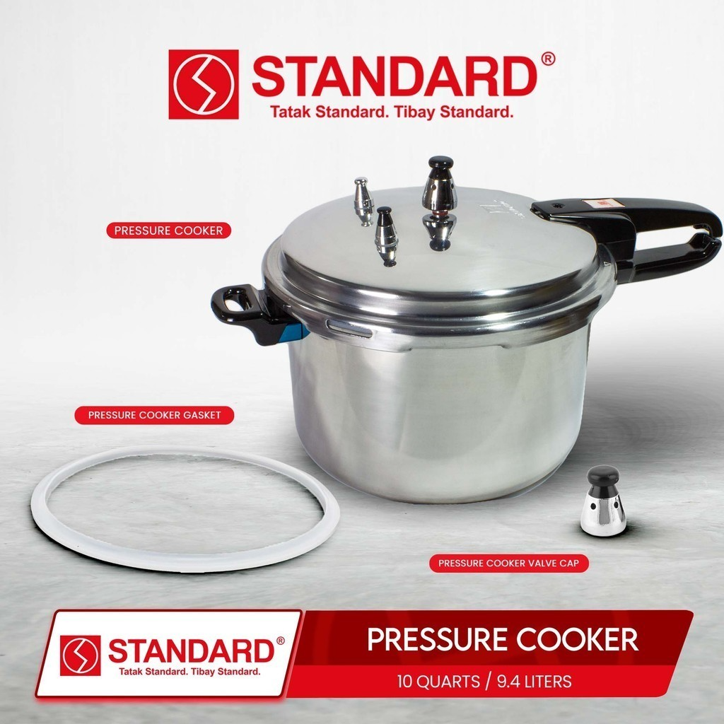 STANDARD Pressure Cooker (10 Quarts/9.4L Capacity) - SPC10QC