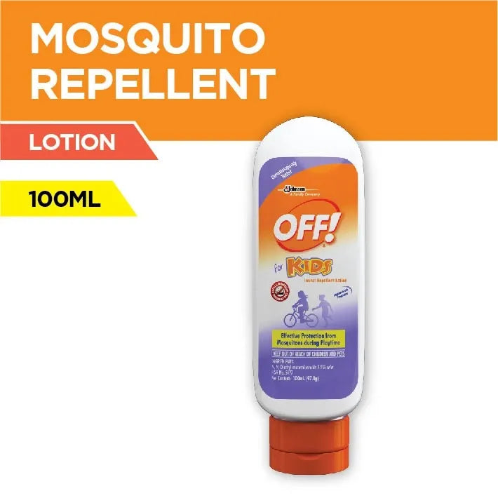 OFF Kids Insect Repellent Lotion 100ml [ Pack of 3 ]