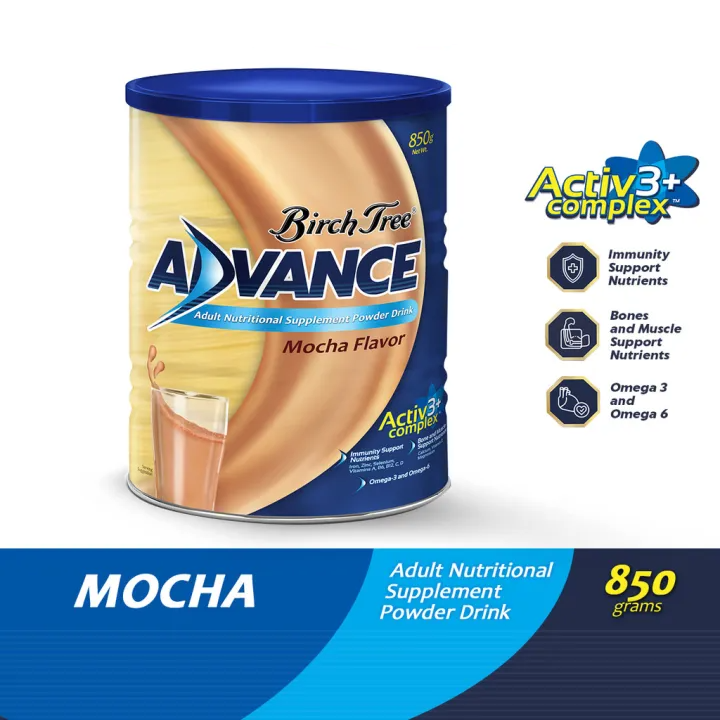 Birch Tree [ ADVANCE ADULT POWDERED MILK MOCHA ] 850g