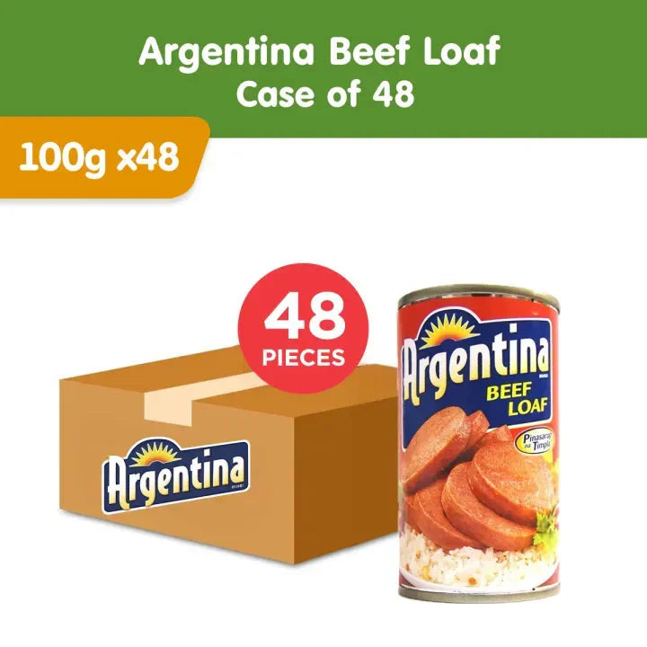 Argentina Beef Loaf 100g [ CASE of 48 PCS ] Halal Certified