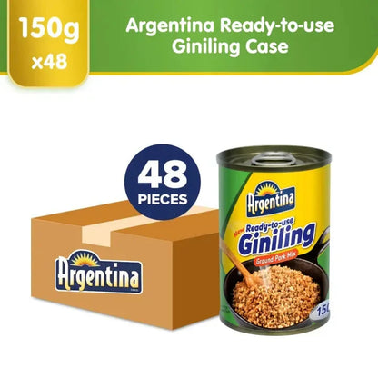 Argentina Ready-to-use Giniling Ground Pork Mix 150g [ CASE of 48 PCS ]  No Preservatives