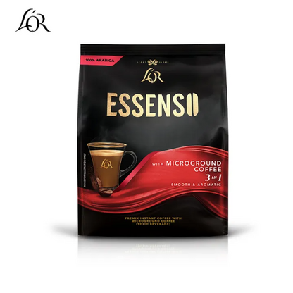 1 CASE L'OR ESSENSO with Microground Instant 3in1 Coffee (24 PACKS of 25g x 8sticks)