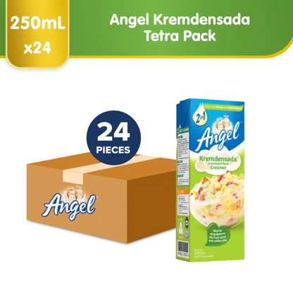 Angel KREMDENSADA Tetra Sweetened Thick Creamer 250ml [ Case of 24 pcs ]