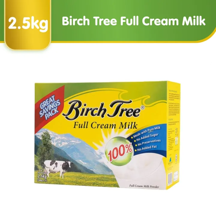 Birch Tree [ Full Cream Milk Made from Pure Cow’s Milk ] 2500g