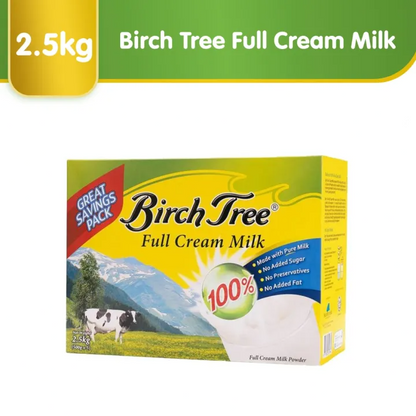 Birch Tree [ Full Cream Milk Made from Pure Cow’s Milk ] 2500g