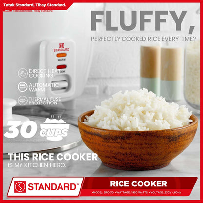 STANDARD Large Capacity Commercial Rice Cooker (5.6L/30Cups) -SRC-30