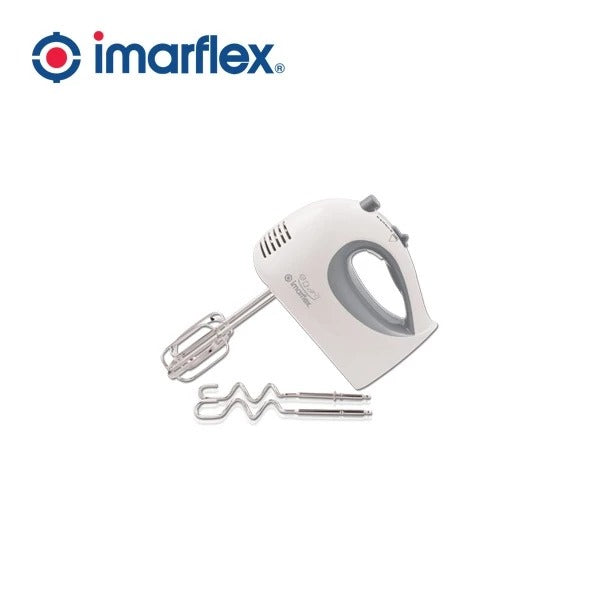 IMARFLEX Electric Hand Mixer IMX-250 (5 SPEEDS) - WHITE