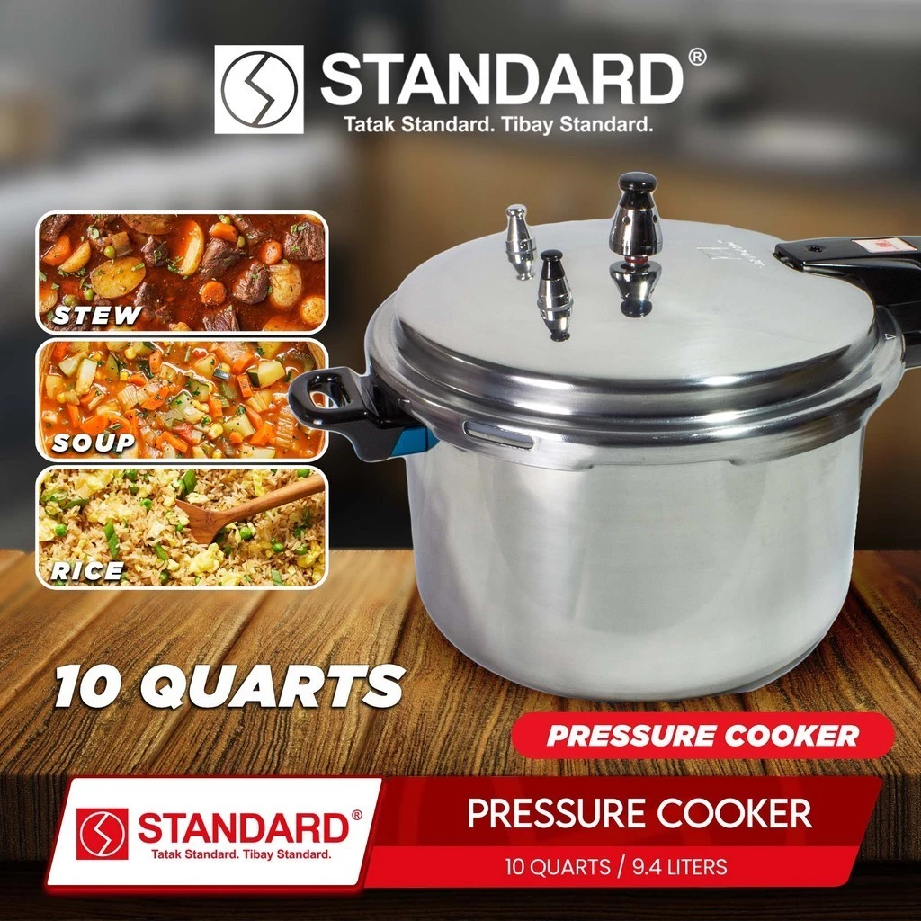 STANDARD Pressure Cooker (10 Quarts/9.4L Capacity) - SPC10QC