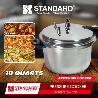 STANDARD Pressure Cooker (10 Quarts/9.4L Capacity) - SPC10QC