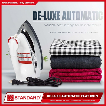 STANDARD  Deluxe Automatic Iron - WHITE - SAI-1002W