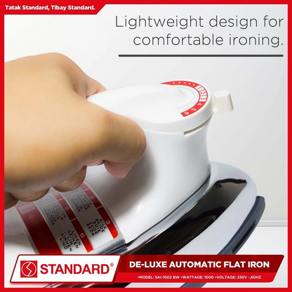 STANDARD  Deluxe Automatic Iron - WHITE - SAI-1002W