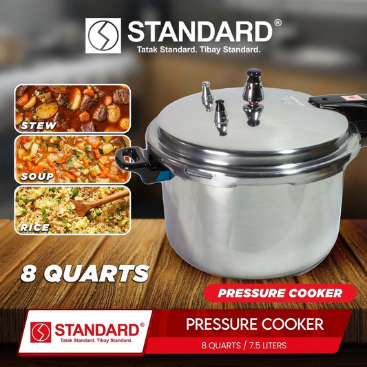 STANDARD Pressure Cooker (8 Quarts/7.5L Capacity) - SPC8QC