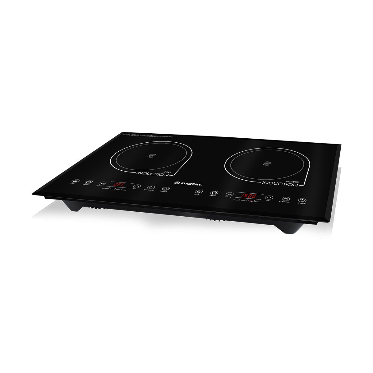 IMARFLEX Built-in Twin Induction Cooker IDX-3250B - L 1300W / R 1500W