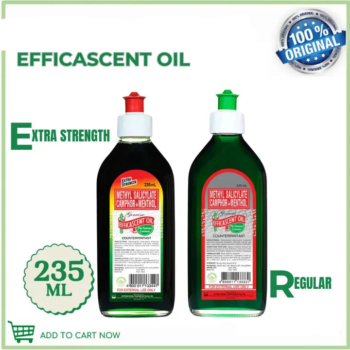 Efficascent Oil Regular (235ML) - 3 BOTTLES