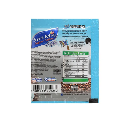 1 CASE SAN MIG Super Coffee Original SF (20 PACKS of 7g x 20sachet)