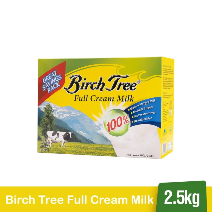 Birch Tree [ Full Cream Milk Made from Pure Cow’s Milk ] 2500g