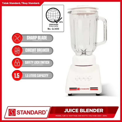 STANDARD Blender Glass Jar 1.5L - SJB-1.5