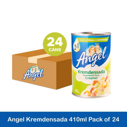 Angel KREMDENSADA Sweetened Thick Creamer 410ml [ Case of 24 pcs ]