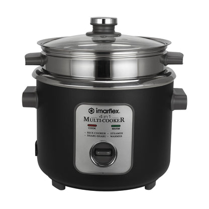 IMARFLEX 4in1 MULTI COOKER IRC-15LS - 8 CUPS CAPACITY