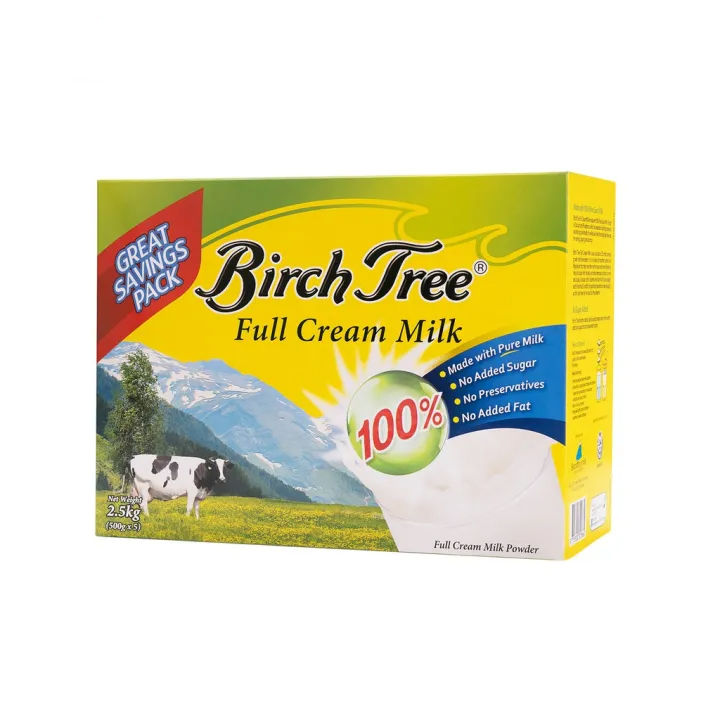 Birch Tree [ Full Cream Milk Made from Pure Cow’s Milk ] 2500g