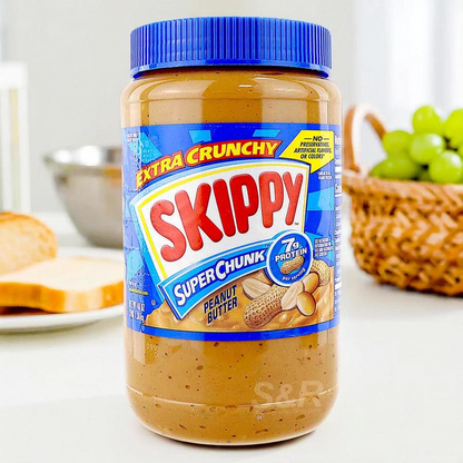 Skippy® SUPER CHUNK Peanut Butter (1.36KG)