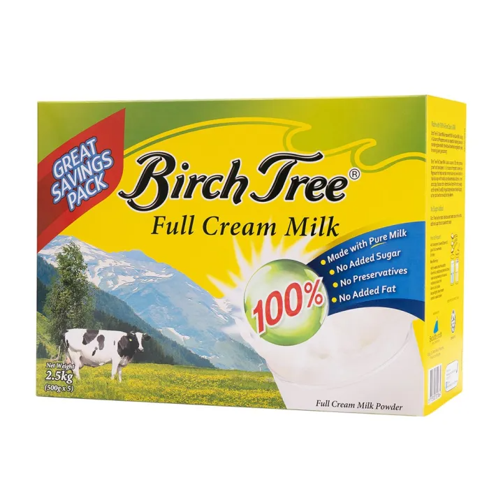 Birch Tree [ Full Cream Milk Made from Pure Cow’s Milk ] 2500g
