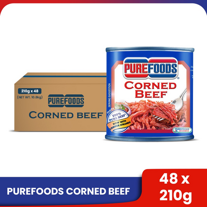 1 CASE PUREFOODS Corned Beef (210G x 48c cans)
