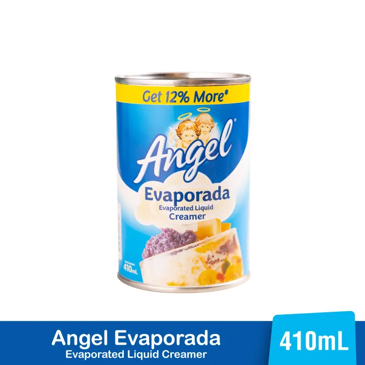 Angel EVAPORATED LIQUID CREAMER 410ml  [ Case of 48pcs ]
