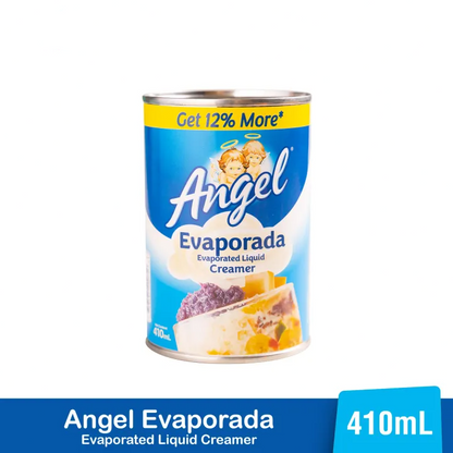 Angel EVAPORATED LIQUID CREAMER 410ml  [ Case of 48pcs ]