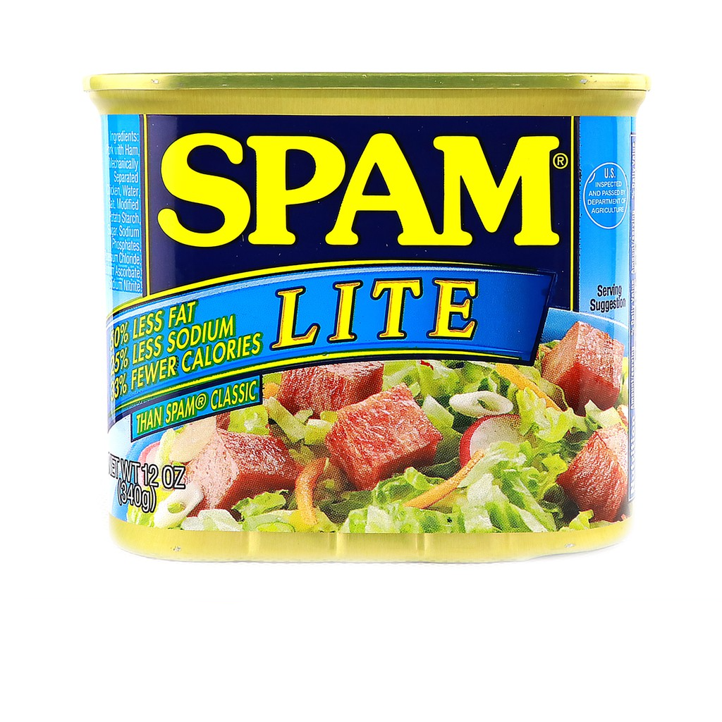 1 CASE SPAM® Luncheon Meat Lite (340g x12 cans)