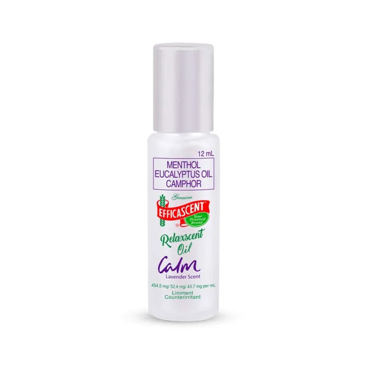 Efficascent Relaxscent Oil - Calm (12ML x 3 PCS)