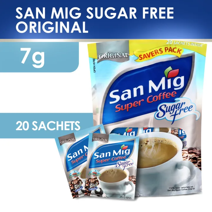 1 CASE SAN MIG Super Coffee Original SF (20 PACKS of 7g x 20sachet)