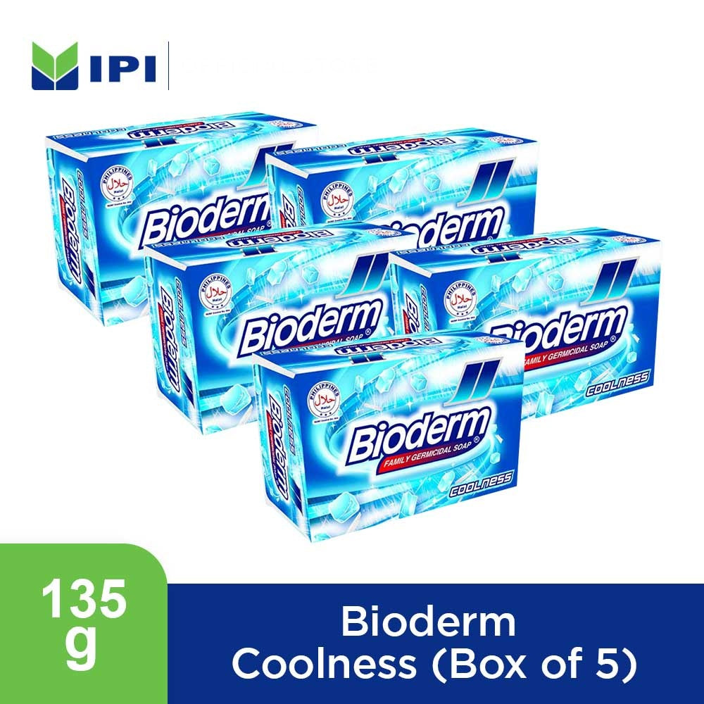 BIODERM Coolness Soap 135g Box [Bundle of 5]