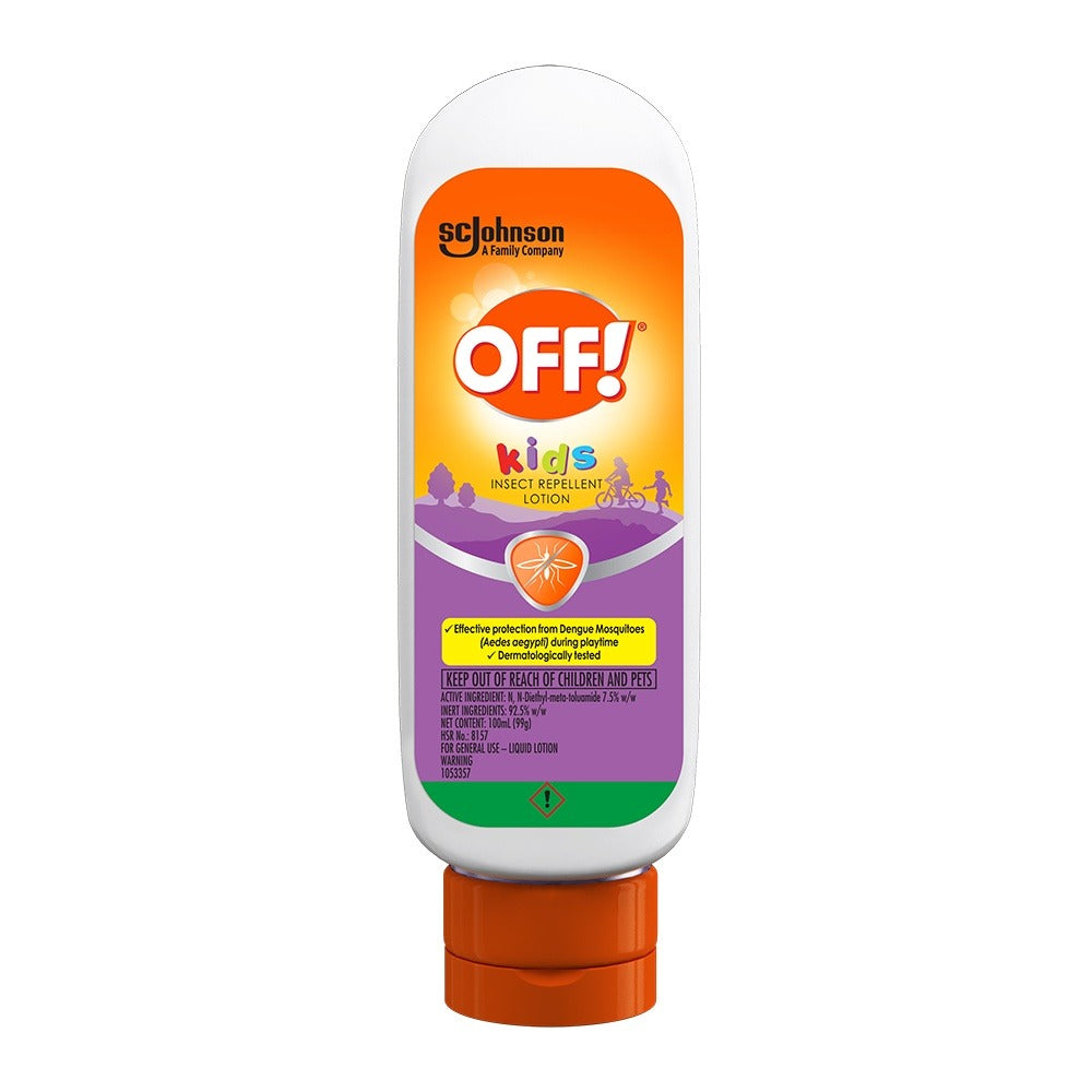 OFF Kids Insect Repellent Lotion 100ml [ Pack of 3 ]