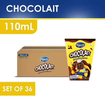 1 CASE MAGNOLIA Chocolait (110ML x 36pcs)